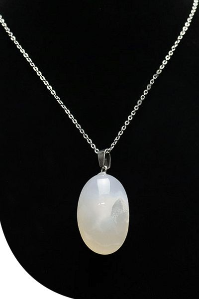 Tesbih Atölyesi Certified Timbil Model Selenite Stone Necklace