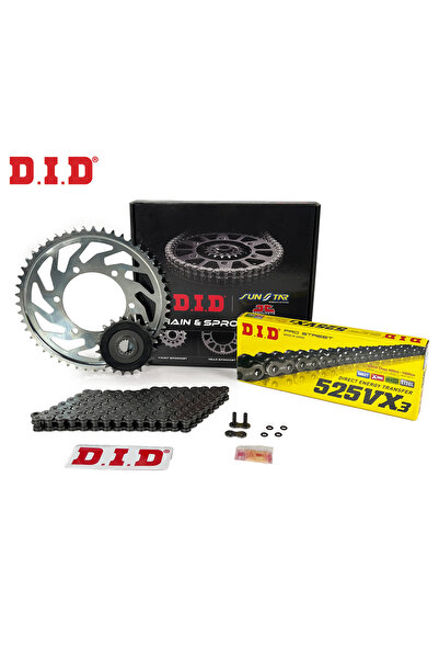 Genel Markalar DID Zincir Dişli Seti Yamaha Mt-07 (700 Cc) (2014-2022) / Zinc...