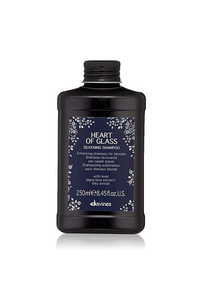 Davines Heart of Glass Silky Color Protecting Shampoo for Yellow and Light Toned Hair 250 ml