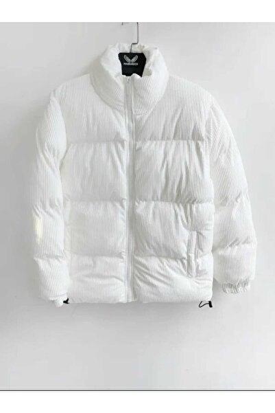 MARRAKECH Unisex oversized κομμένο βελούδινο παλτό με χοντρό πουφ