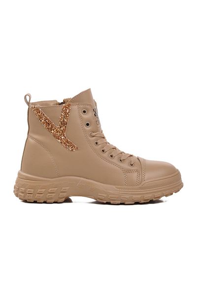 WALKWAY Γυναικείες μπότες Senta Nut Fleece Εσωτερικά