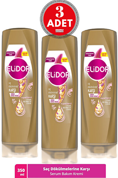 Elidor Superblend Bakım Kremi Saç Dökülmelerine Karşı E Vitamini Chia Tohumu ...