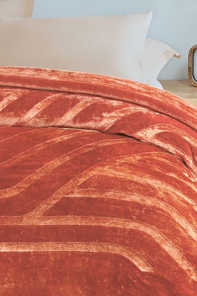 Puffy Dacia Double Emboss Blanket - Tile