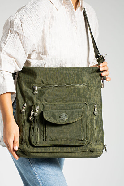 By Hakan Mega 261 Жіноча сумка через плече та на плече ЗЕЛЕНА