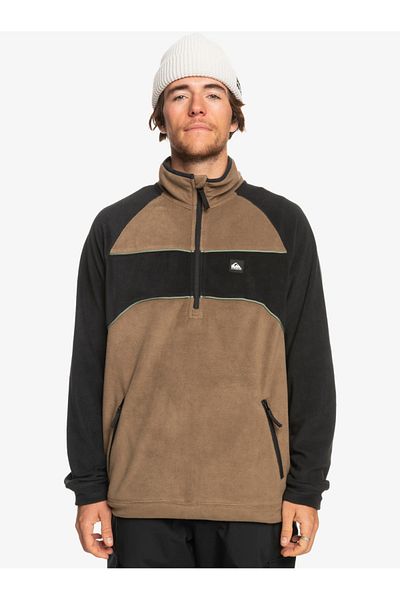 Quiksilver Powder Chaser Hz Ανδρικό λευκό φλις Eqyft04782-30091