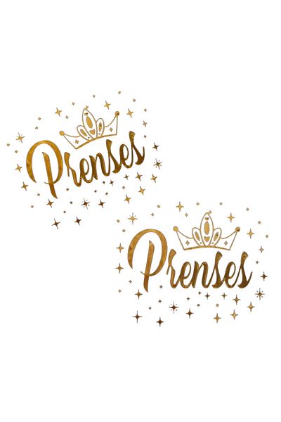 booddie Λευκή γυαλιστερή χρυσή στάμνα Princess - Διπλή στρώση, επιχρυσωμένη, 16 τμχ