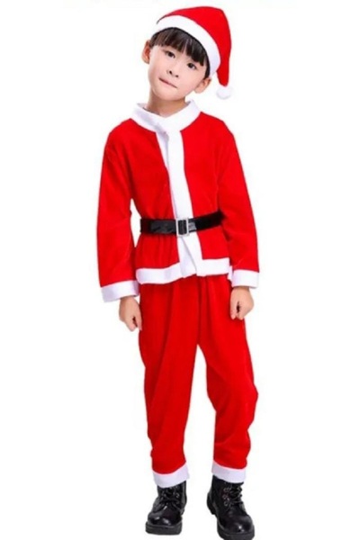 DilekKostüm Στολή Άγιου Βασίλη Χριστουγεννιάτικη στολή για τη μαμά κορίτσι Αγόρια Παιδική Στολή