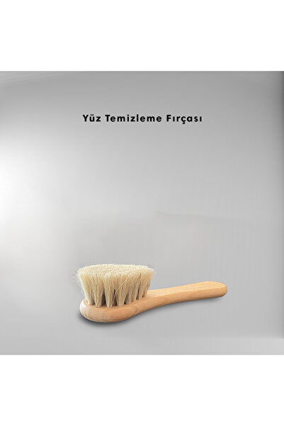 Hilal Fırça %100 Doğal At Kılı Yüz Fırçası