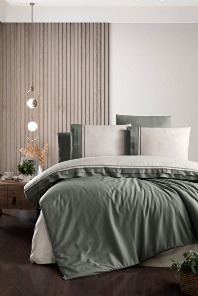 DENİZLİ ÇEYİZ First Choice Deluxe Satin Duvet Cover Set Groovy