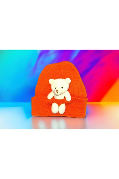 Tanem bebe Унісекс шапка з вухами, однотонна, трикотажна, дитяча, розмір 0-6 років