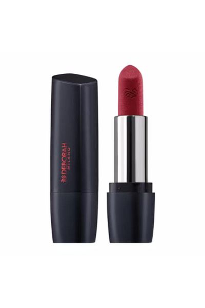 Deborah Red Matte Lipstick No: 07 Pink Brick