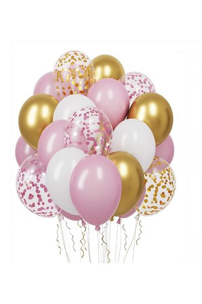 party mix Balloon Set 25 Pieces Party Balloon Confetti Balloon Birthday Balloon Set