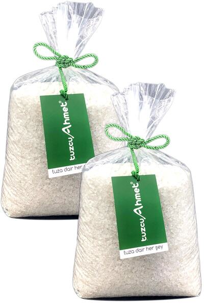 Tuzcu Ahmet 10 Kg Iri Taneli Kristal Çankırı Kaya Tuzu Yeşil Etiket