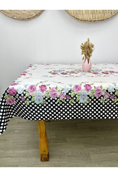 KURULAR RİZE BEZLERİ مفرش طاولة مطبوع عليه زهور