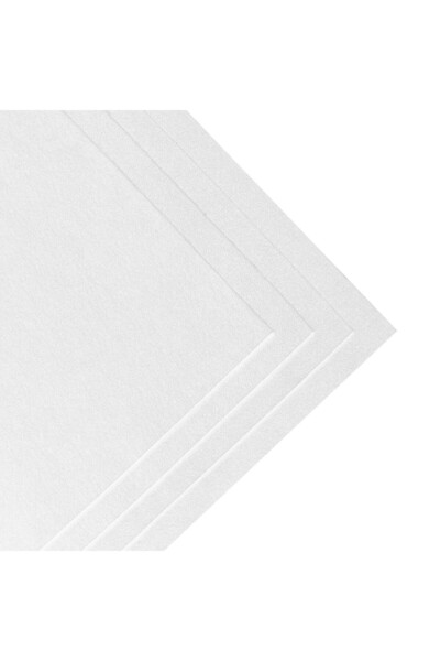 Endüstriyelkesim Kalın Keçe 3mm Kalınlığında 1MT Beyaz