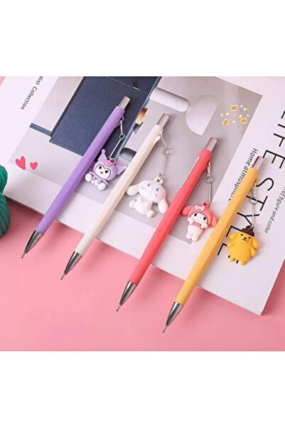 NaSaDAN 1 Adet Kuromi Pompompurin Cinnamoroll Melody Karakter 0,7 Uçlu Kalem