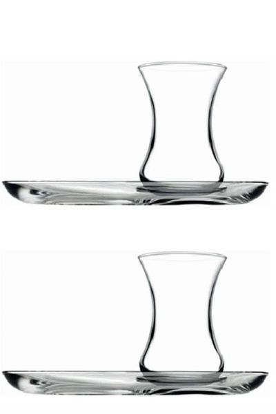 Paşabahçe 96994 Thin Waisted Tea Cup Set 2 Pieces