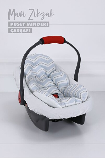 Umaybebek 2 PARÇA - Bel Destekli Puset Minderi, Puset Çarşafı, Pamuk Kumaş