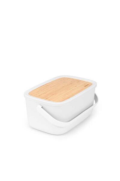 Brabantia صندوق تخزين خبز برابانتيا نيك رمادي فاتح128288