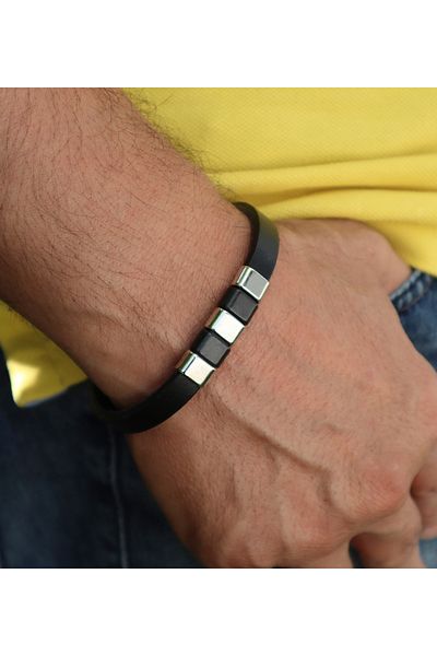 Ebsem - 100% Leather Men's Women's Bracelet Leather Band