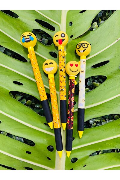 ÖZ KIRTASİYE sevimli emojiler 0.7 versatil Kalem 1 adet uçlu kalem
