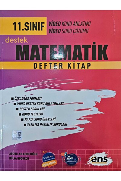 Ens Yayınları ENS YAYINLARI 11. SINIF MATEMATİK DESTEK KİTAP SORU BANKASI