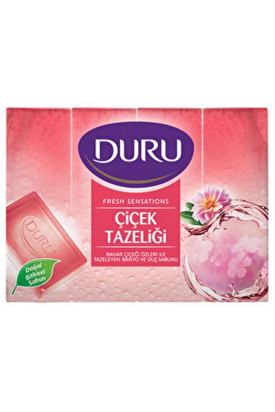 Duru (3 PCS ) Duru Fresh Sensations Flower Freshness Shower Soap 4x150 gr