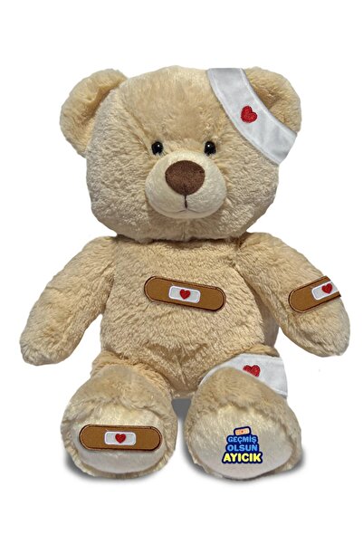 Tower Toys Oyuncak Geçmıs Olsun Ayıcık Türkçe Konuşan Sesli ve Işıklı Interaktif Pelüş Ayıcık