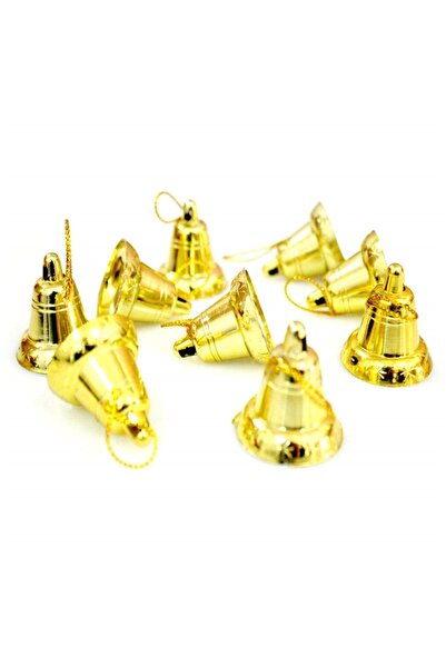 Sezy 10 τεμάχια Κουδούνια Χριστουγεννιάτικο Στολίδι Πεύκο Διακοσμητικό Σετ 3 εκ.