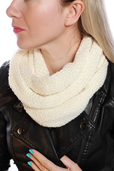 toptanhanem Wool Collar White