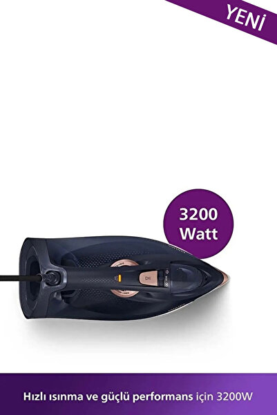 Philips Azur 3200W Buharlı Ütü - Özel Tabanlı Yeni Seri