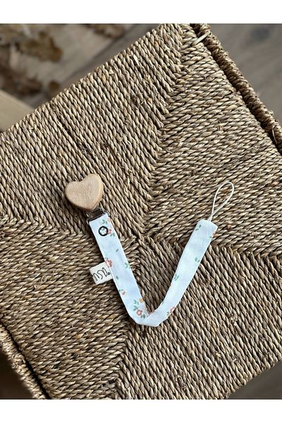 Asu Baby&Kids Mini Romantic Organic Cotton Pacifier Strap