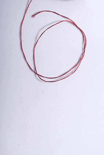 Eskişehir hobi sanat مضيء أحمر Waxless Pomchi الموضوع 1.0 مم 3 متر زخرفة الزخ...