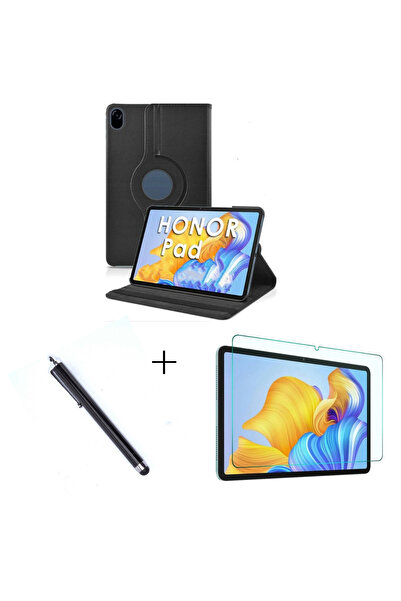 İncisoft Huawei Honor Pad X9 11.5 Inç Uyumlu Standlı Dönebilen Tablet Kılıfı Ekran Koruyucu Kalem Set