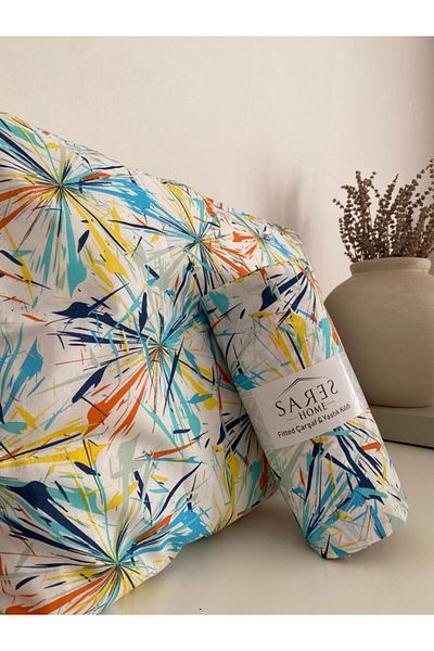 Sares Home Single Ranforce Elastic Sheet Set (100x200)