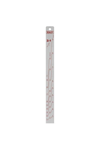 Autobay Bazkat Boya 2k Boya 2k Vernik Karıştırma Ölçü Çubuğu 20cm 2 1 ( %50 )...