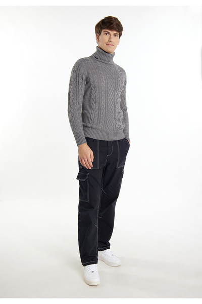 Mo Svetr se Zopfstrick chabby