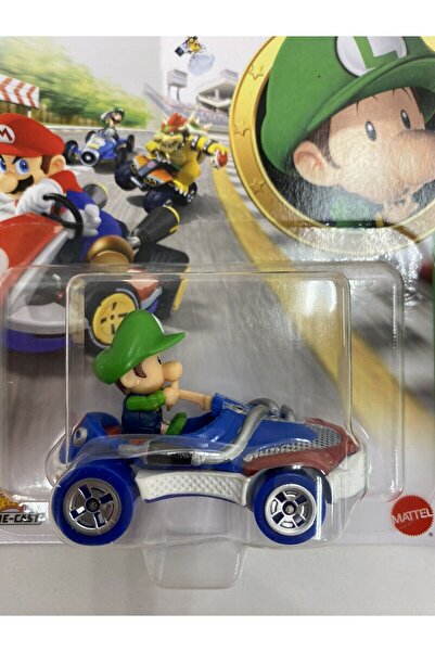 HOT WHEELS GBG25 Mario Kart Karakter Araçlar - Baby Luigi Sneeker HDB28