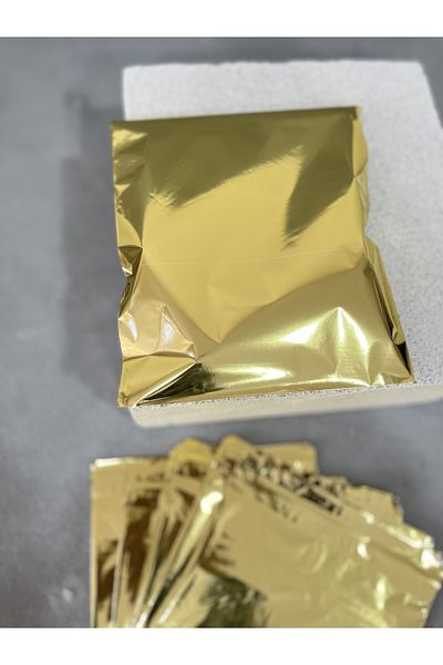 Meyofficial Gold color gift package 17*25 cm 10 pieces