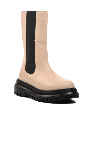 AYAKMOD Ayk-C6007 Екрю з утепленим підошвою жіночі чоботи