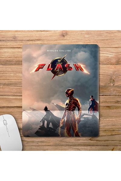 Pixxa ذا فلاش - موديل لوحة ماوس فيلم مع دعم للمعصم - 1