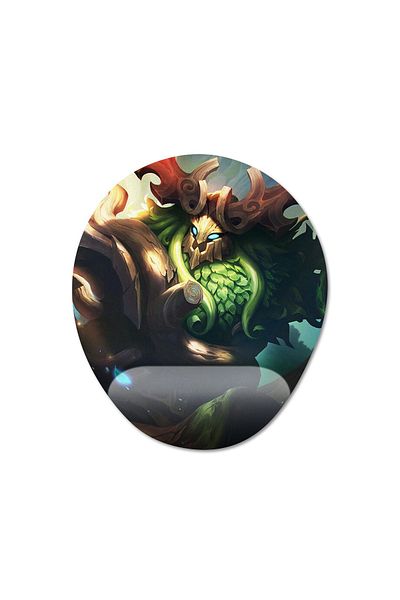 Pixxa Mobile Legends - موديل لوحة ماوس بيليريك مع دعم للمعصم - بيضاوي واحد