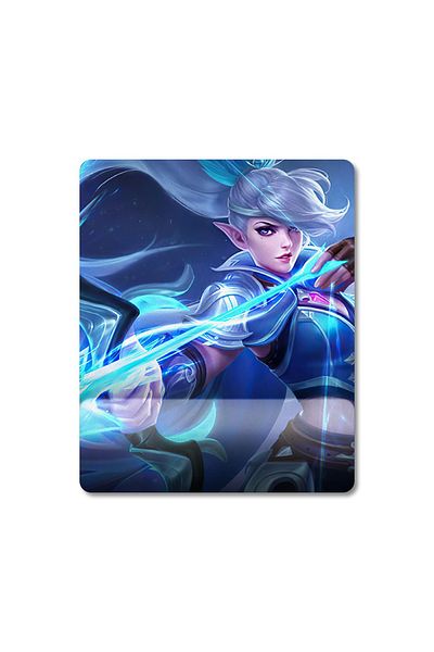 Pixxa Mobile Legends - موديل لوحة ماوس Miya مع دعم للمعصم - 1