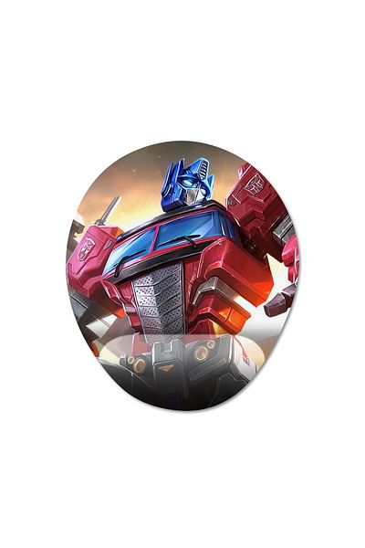 Pixxa Mobile Legends - موديل لوحة ماوس جونسون مع مسند للمعصم - 2 بيضاوي