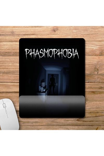 Pixxa موديل لوحة ماوس Phasmophobia مع مسند للمعصم - 1