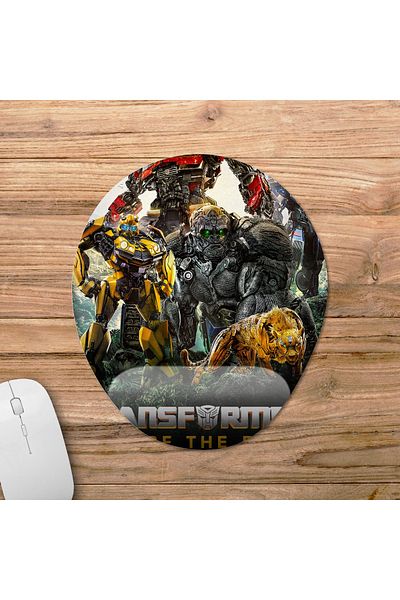 Pixxa نموذج لوحة الماوس بمساعدة المعصم من Transformers - Rise of the Beasts - بيضاوي واحد