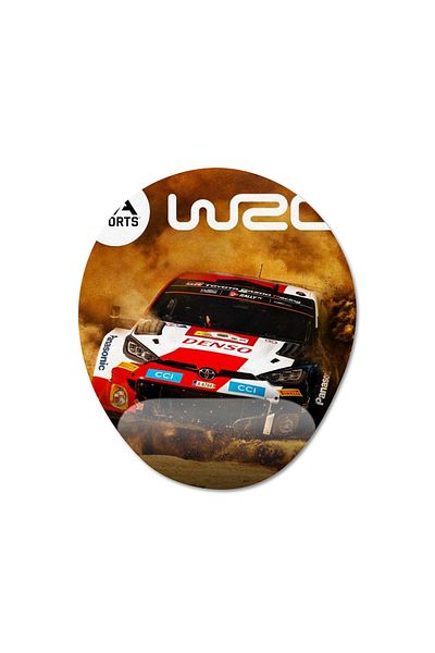 Pixxa لوحة ماوس مع مسند للمعصم من EA Sports WRC - 1 بيضاوي