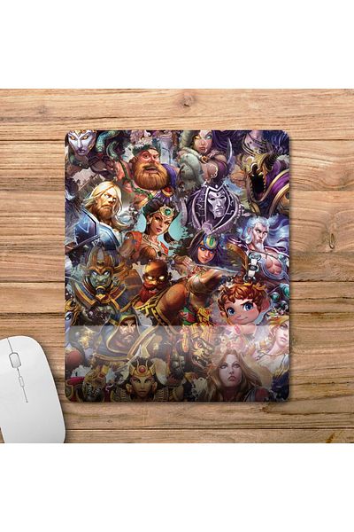 Pixxa موديل لوحة ماوس SMITE مع مسند للمعصم - 2