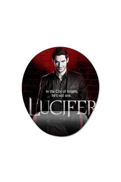 Pixxa Lucifer Mousepad with Wrist Support Model - 3 Oval