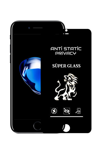 CaseWorld Apple iPhone SE 3 2022 Tam Kaplayan Anti Statik Hayalet Süper Cam E...